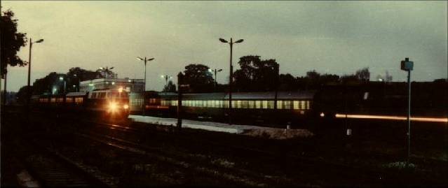 Olecko pod koniec lat 80tych